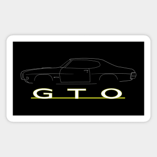 1970 Pontiac GTO Magnet